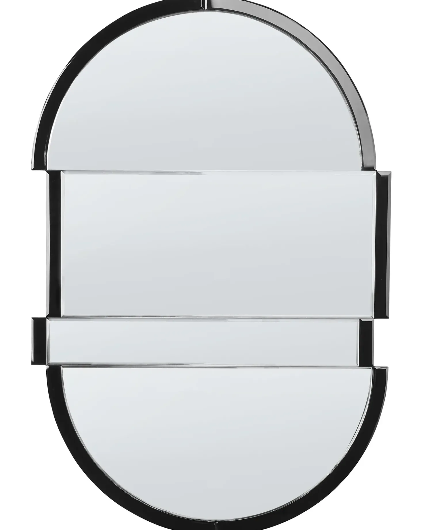 Specchio MICHERY 60 cm 90 cm Nero