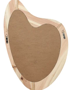 Specchio NEURE 90 cm 77 cm Legno di abete Naturale