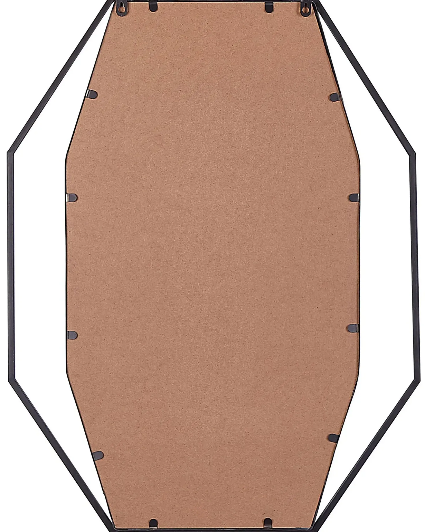 Specchio NIRE 60 cm 80 cm Metallo Grigio grafite