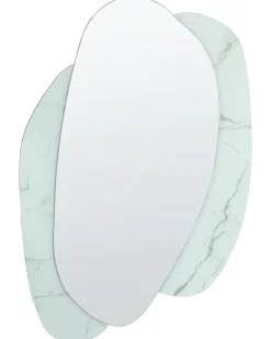 Specchio PANNES 80 cm 117 cm Azzurro