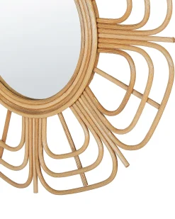 Specchio PASAKU 60 cm 60 cm Rattan Naturale
