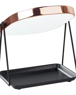 Specchio per make-up CORREZE Oro rosa