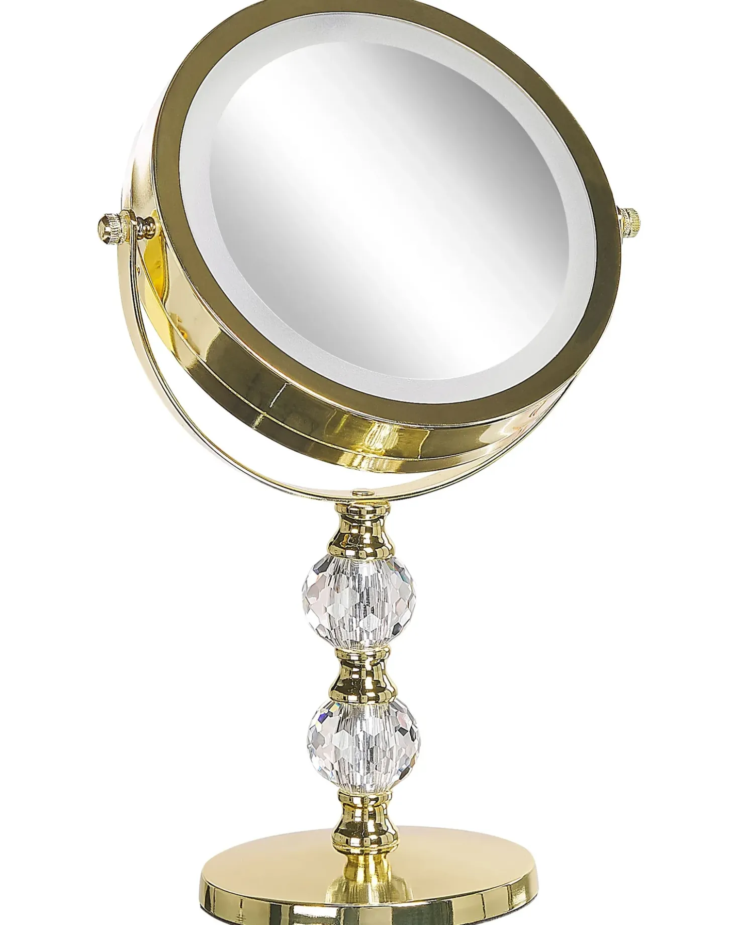 Specchio per make-up LED CLAIRA Oro