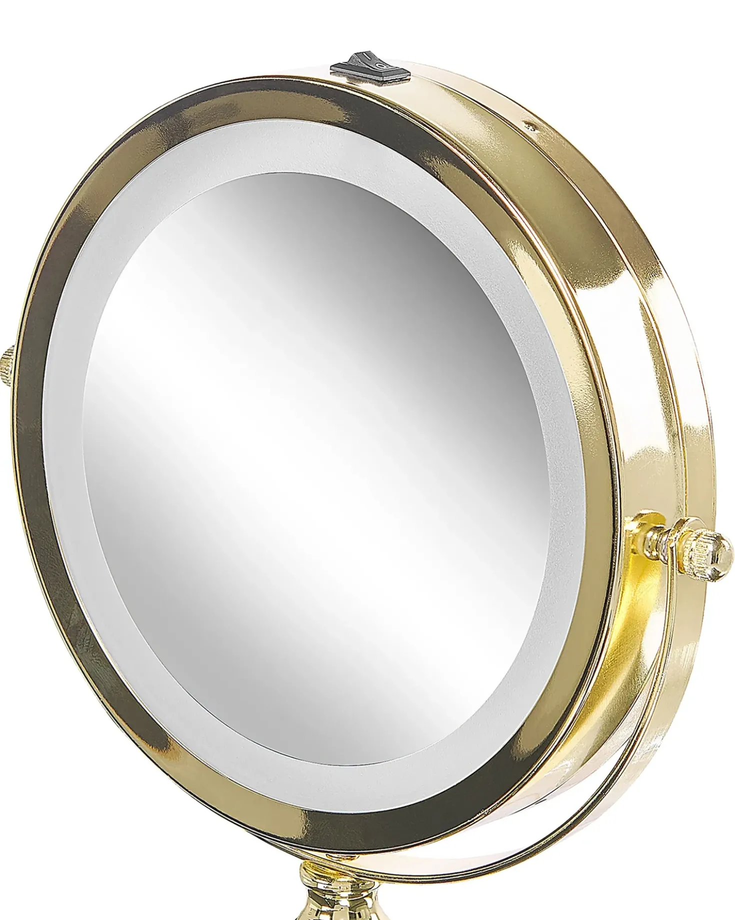 Specchio per make-up LED CLAIRA Oro