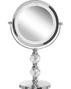 Specchio per make-up LED CLAIRA Argento