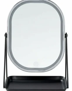 Specchio per make-up LED DORDOGNE Argento