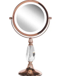 Specchio per make-up LED MAURY Oro rosa