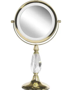 Specchio per make-up LED MAURY Oro
