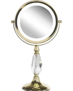 Specchio per make-up LED MAURY Oro