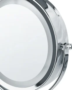 Specchio per make-up LED SAVOIE Bianco/Argento