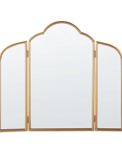 Specchio per tavolino toeletta SAVILLY Oro