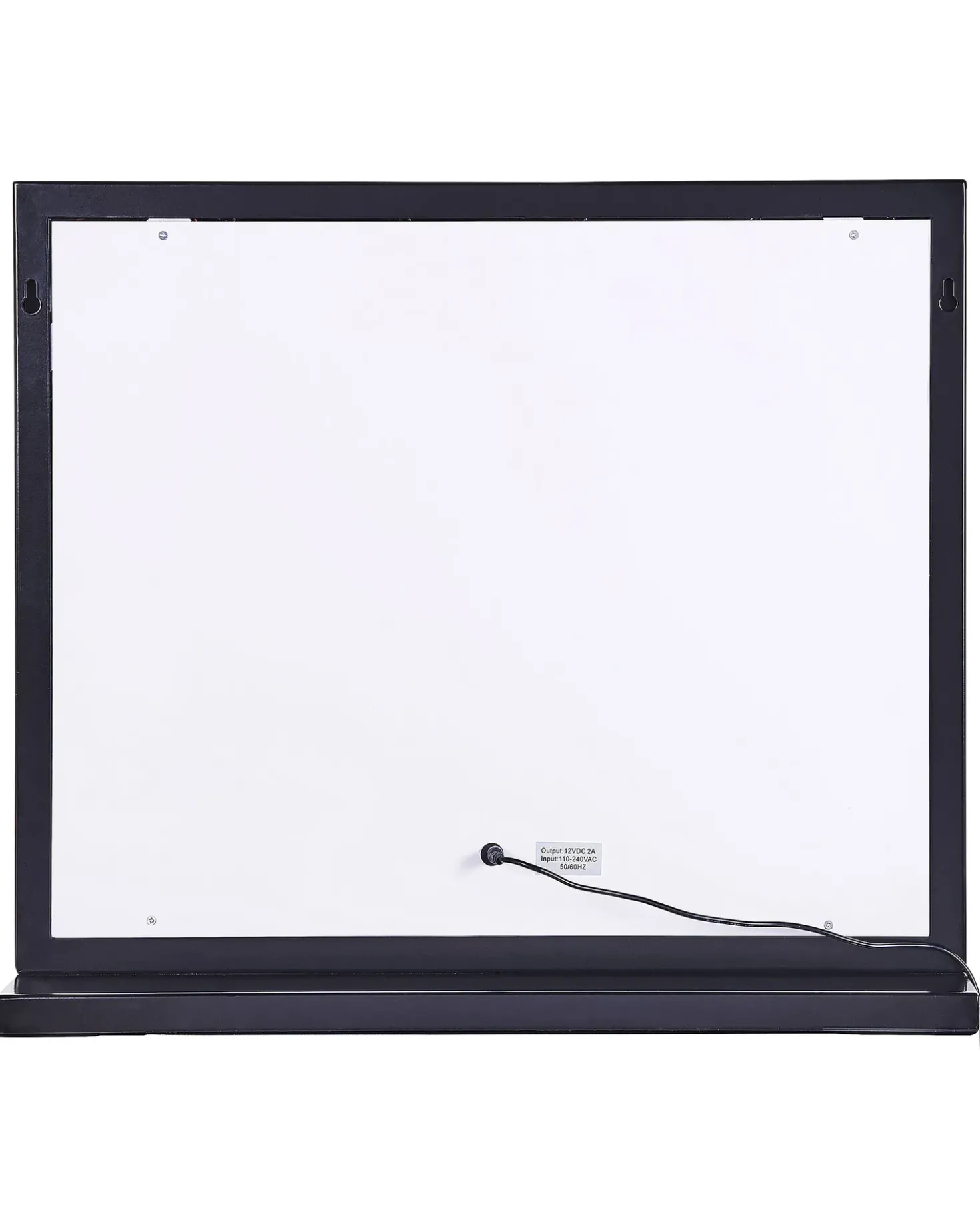 Specchio per tavolino toeletta LED BEAUVOIR Nero