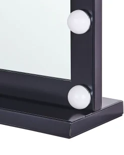 Specchio per tavolino toeletta LED BEAUVOIR Nero