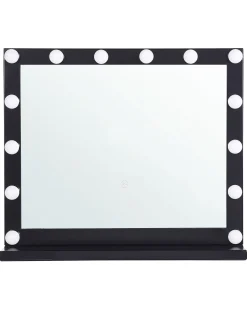 Specchio per tavolino toeletta LED BEAUVOIR Nero