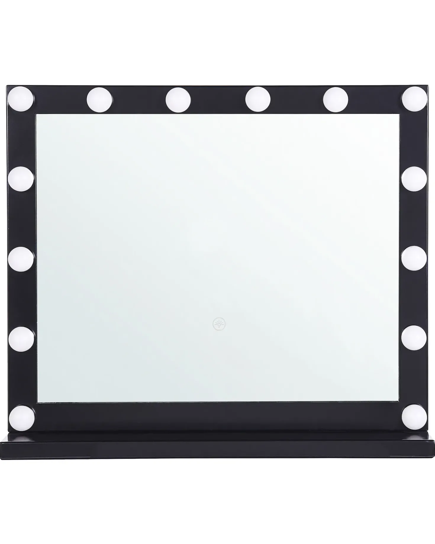 Specchio per tavolino toeletta LED BEAUVOIR Nero