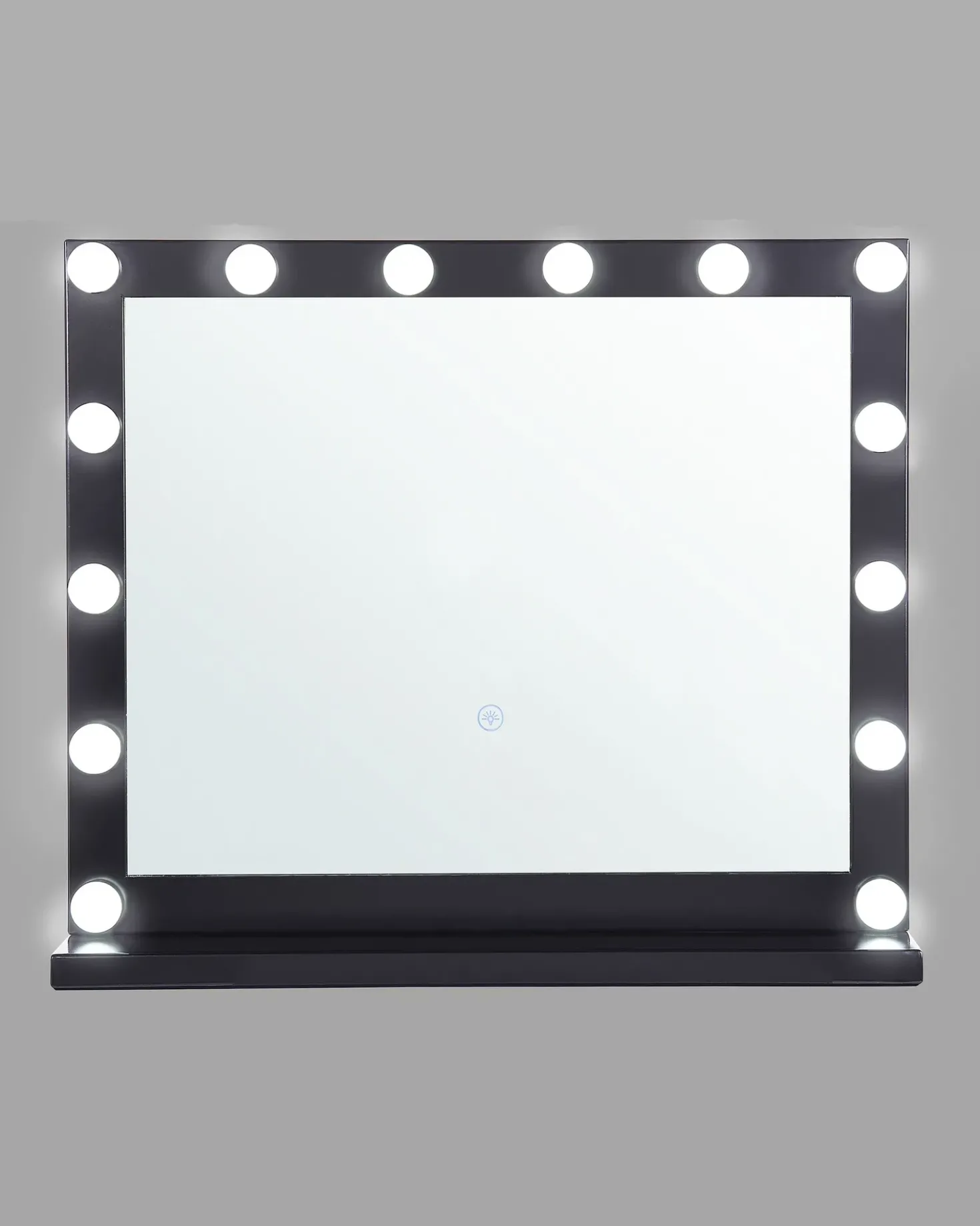 Specchio per tavolino toeletta LED BEAUVOIR Nero