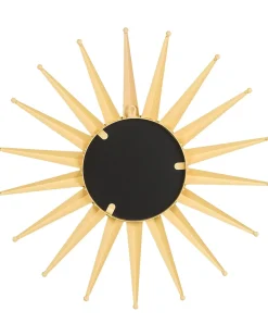 Specchio PERELLI 60 cm 60 cm Metallo Oro
