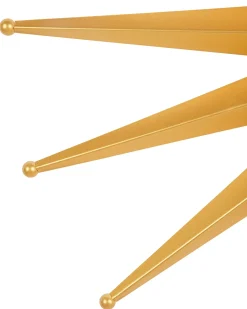 Specchio PERELLI 60 cm 60 cm Metallo Oro