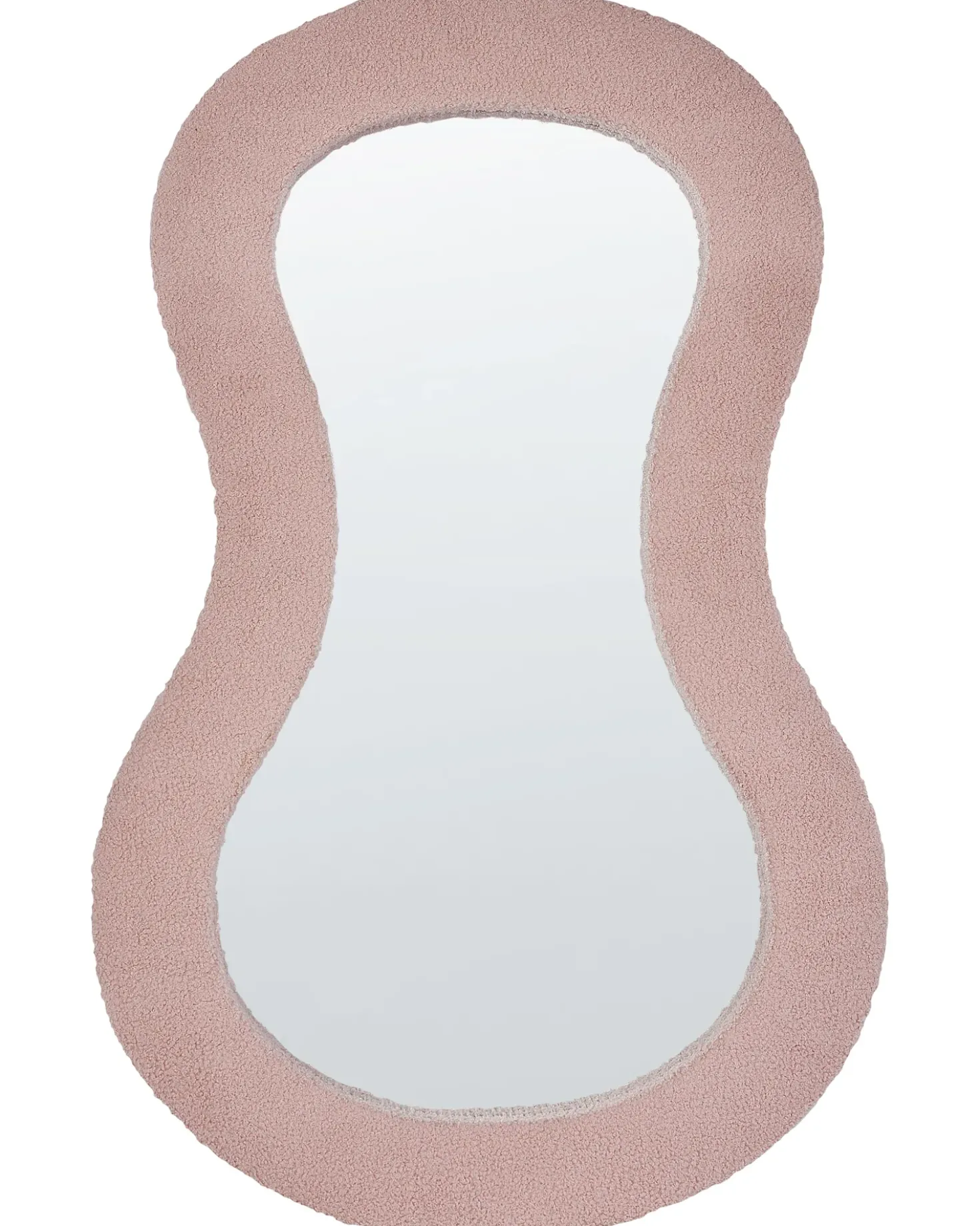 Specchio PLANCHEZ 70 cm 112 cm Bouclé Rosa