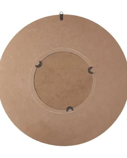 Specchio POMARO 60 cm 60 cm Legno di abete Marrone chiaro