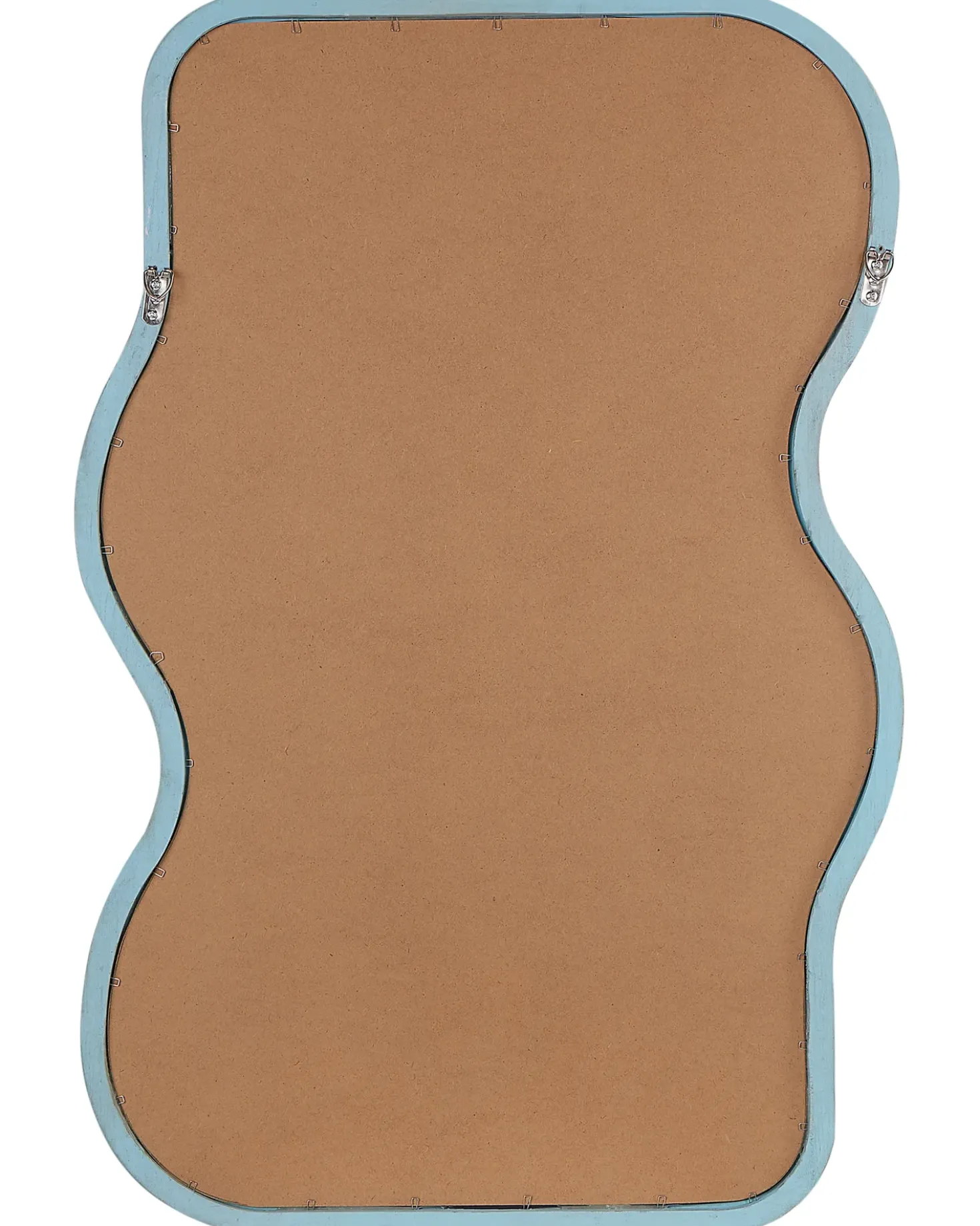Specchio RONNET 60 cm 90 cm Legno di Paulownia Azzurro