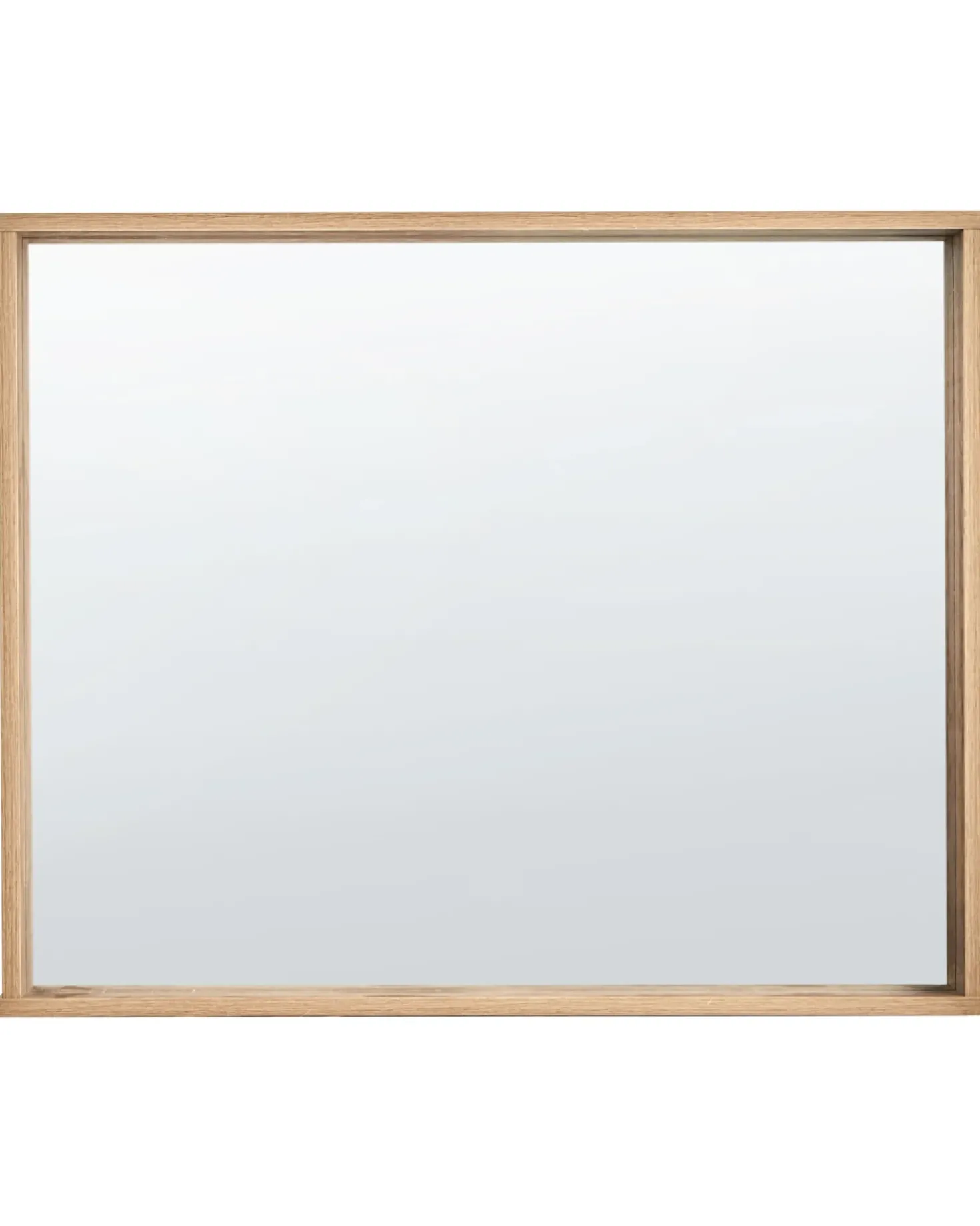 Specchio ROSELL 80 cm 65 cm Marrone chiaro