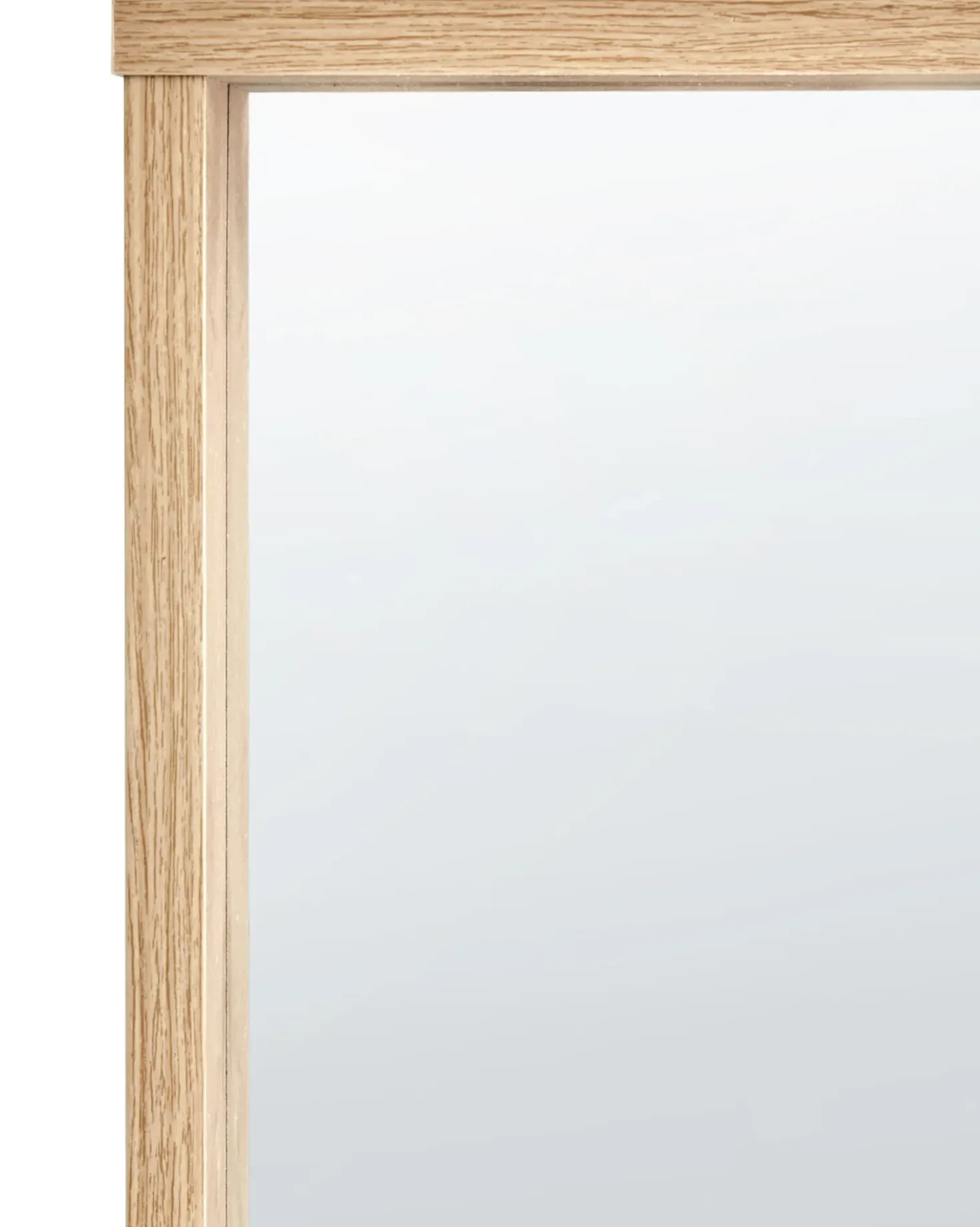 Specchio ROSELL 80 cm 65 cm Marrone chiaro