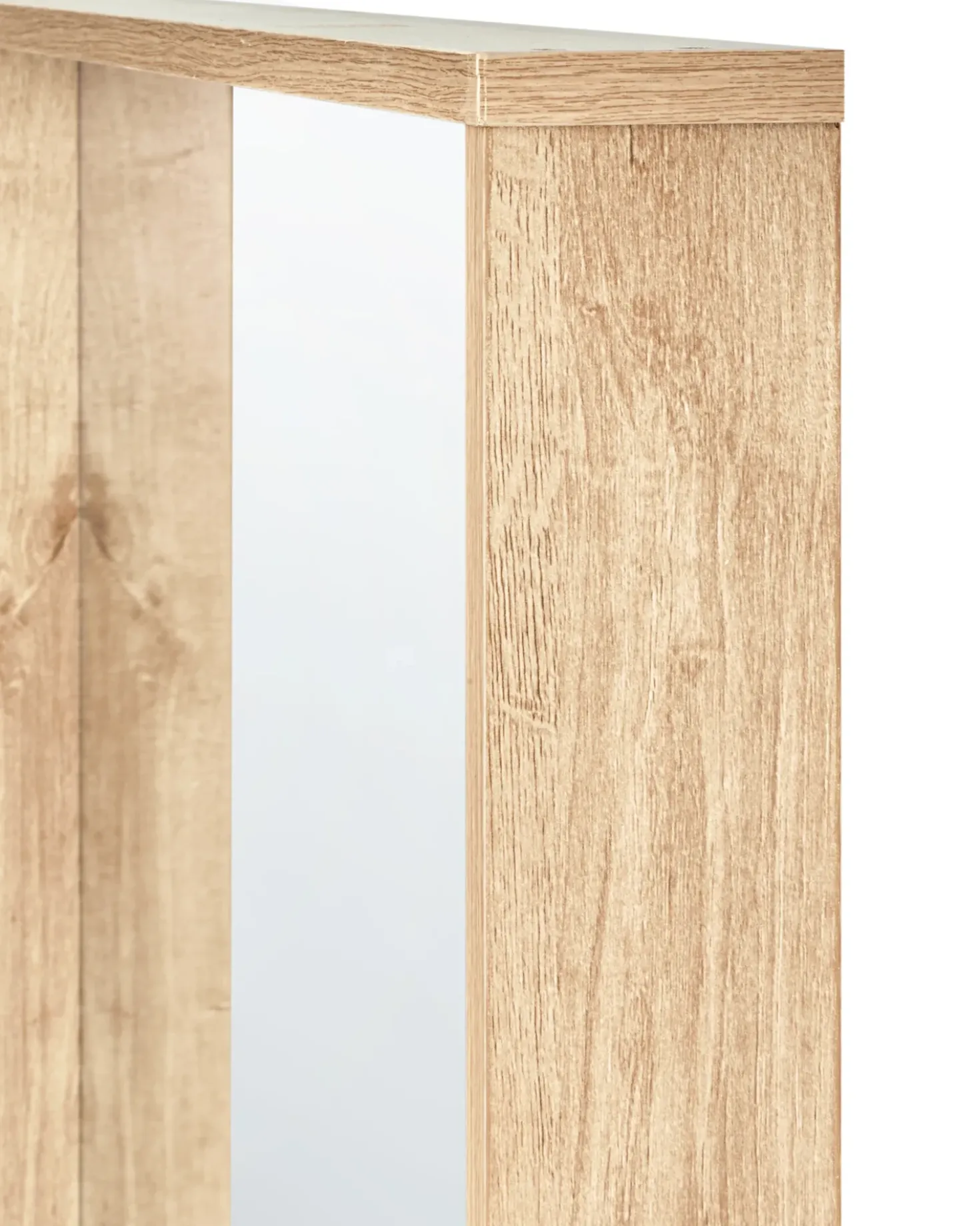 Specchio ROSELL 80 cm 65 cm Marrone chiaro