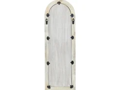 Specchio SARRY 31 cm 91 cm Legno di mango Bianco