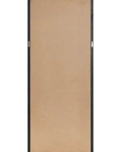 Specchio SAULLCET 75 cm 175 cm Legno di Paulownia Nero