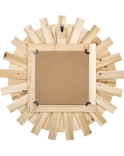 Specchio TAMPICO 75 cm 75 cm Legno di abete Multicolore