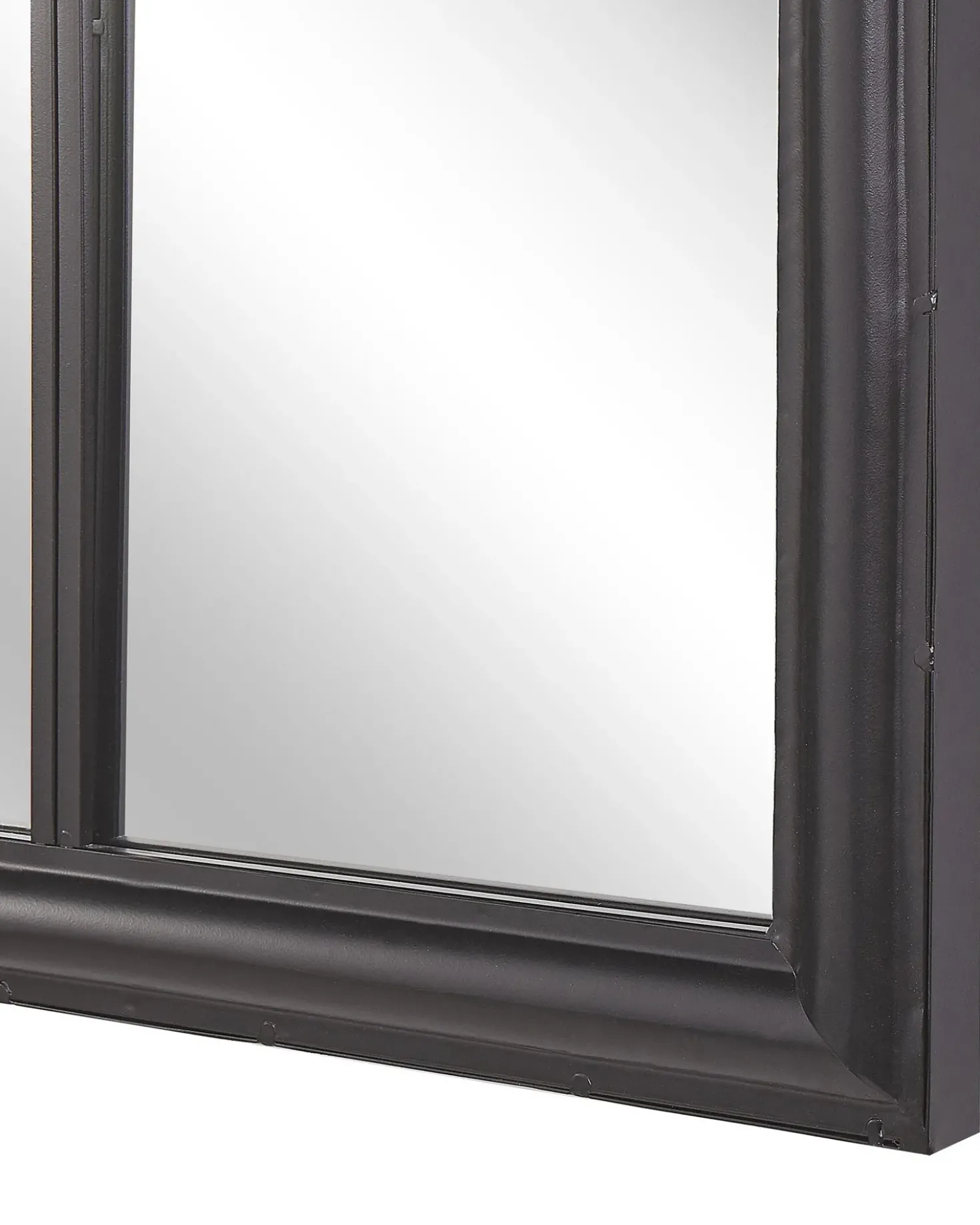 Specchio TRELLY 62 cm 113 cm Metallo Nero