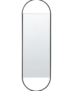 Specchio VALLERY 40 cm 120 cm Metallo Nero