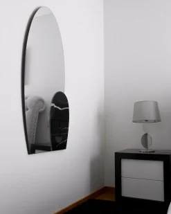 Specchio VIERZON 58 cm 120 cm Nero