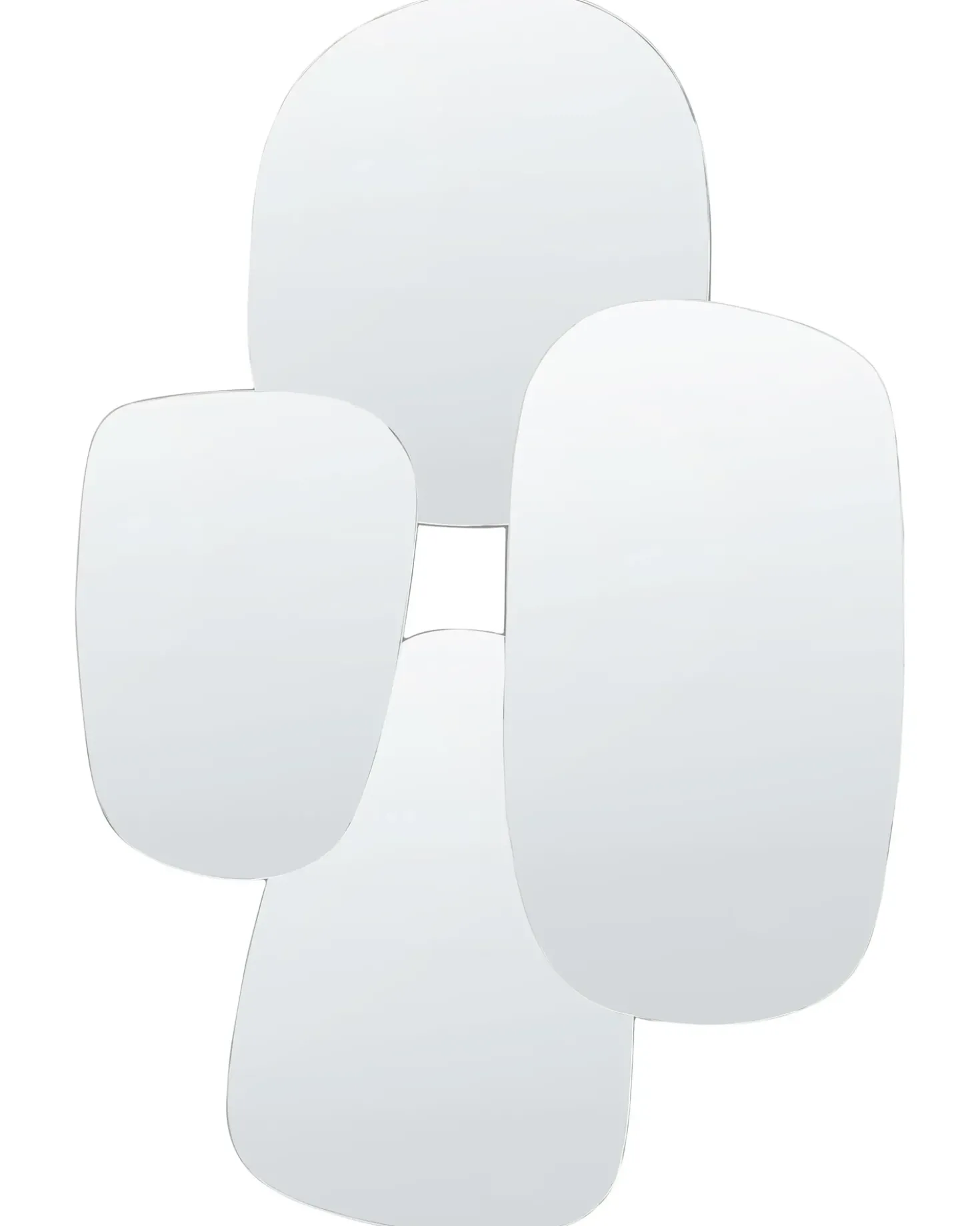 Specchio VOUZON 80 cm 120 cm Argento