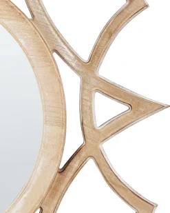 Specchio ZAPOPAN 60 cm 60 cm Legno di abete chiaro