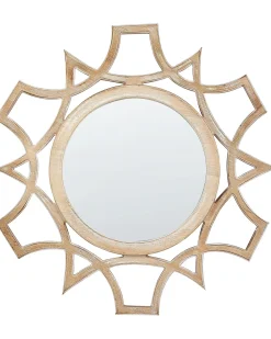 Specchio ZAPOPAN 60 cm 60 cm Legno di abete chiaro