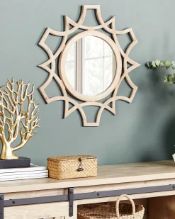 Specchio ZAPOPAN 60 cm 60 cm Legno di abete chiaro