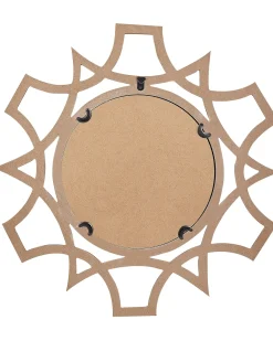 Specchio ZAPOPAN 60 cm 60 cm Legno di abete chiaro