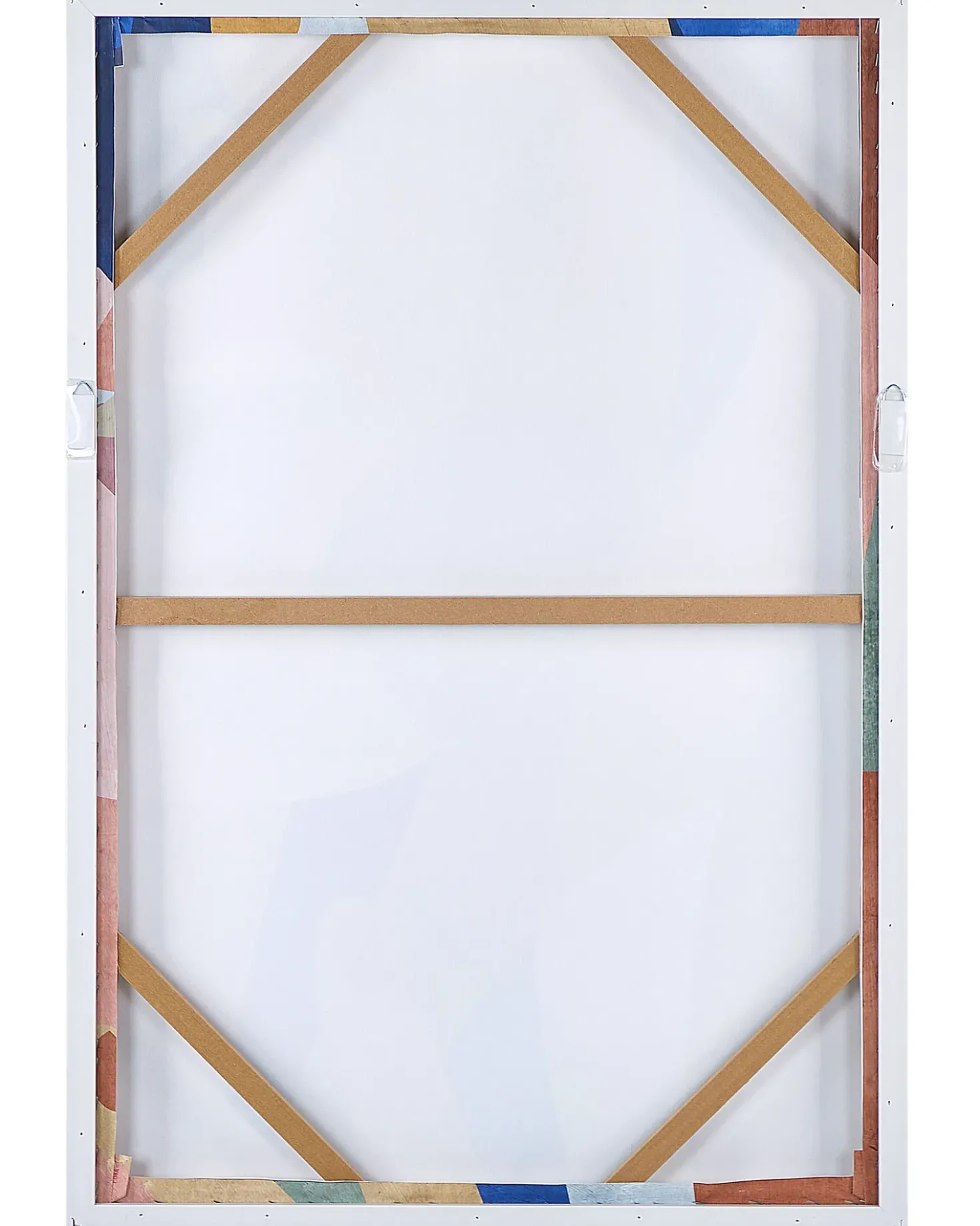 Stampa su tela BITETTO Motivo femminile 63 x 99 cm Multicolore