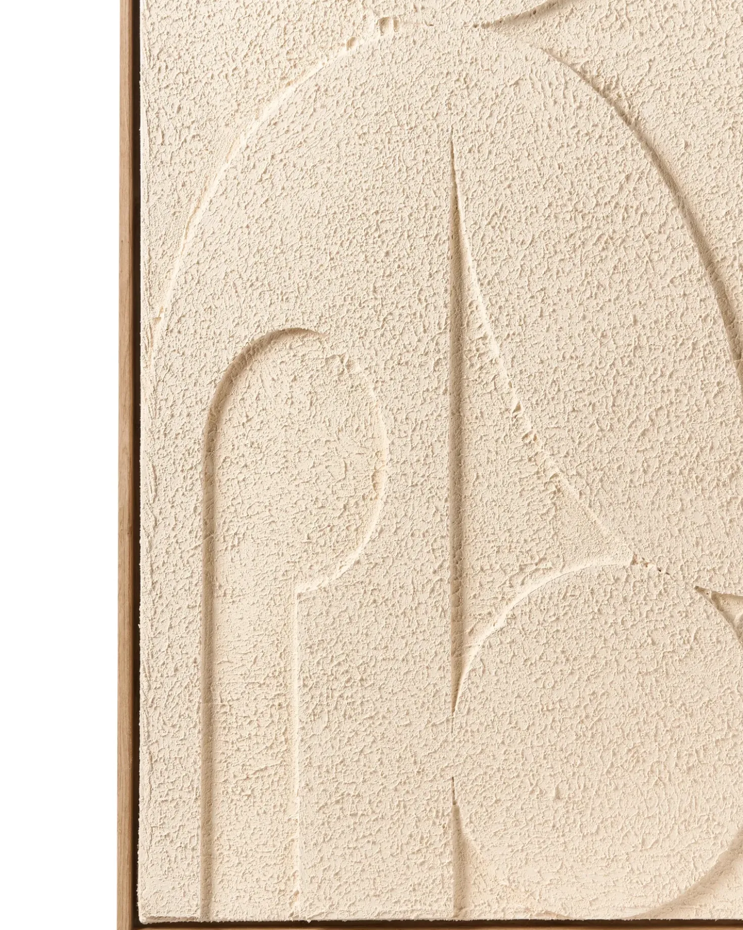Stampa su tela COLERAINE Motivo astratto Beige