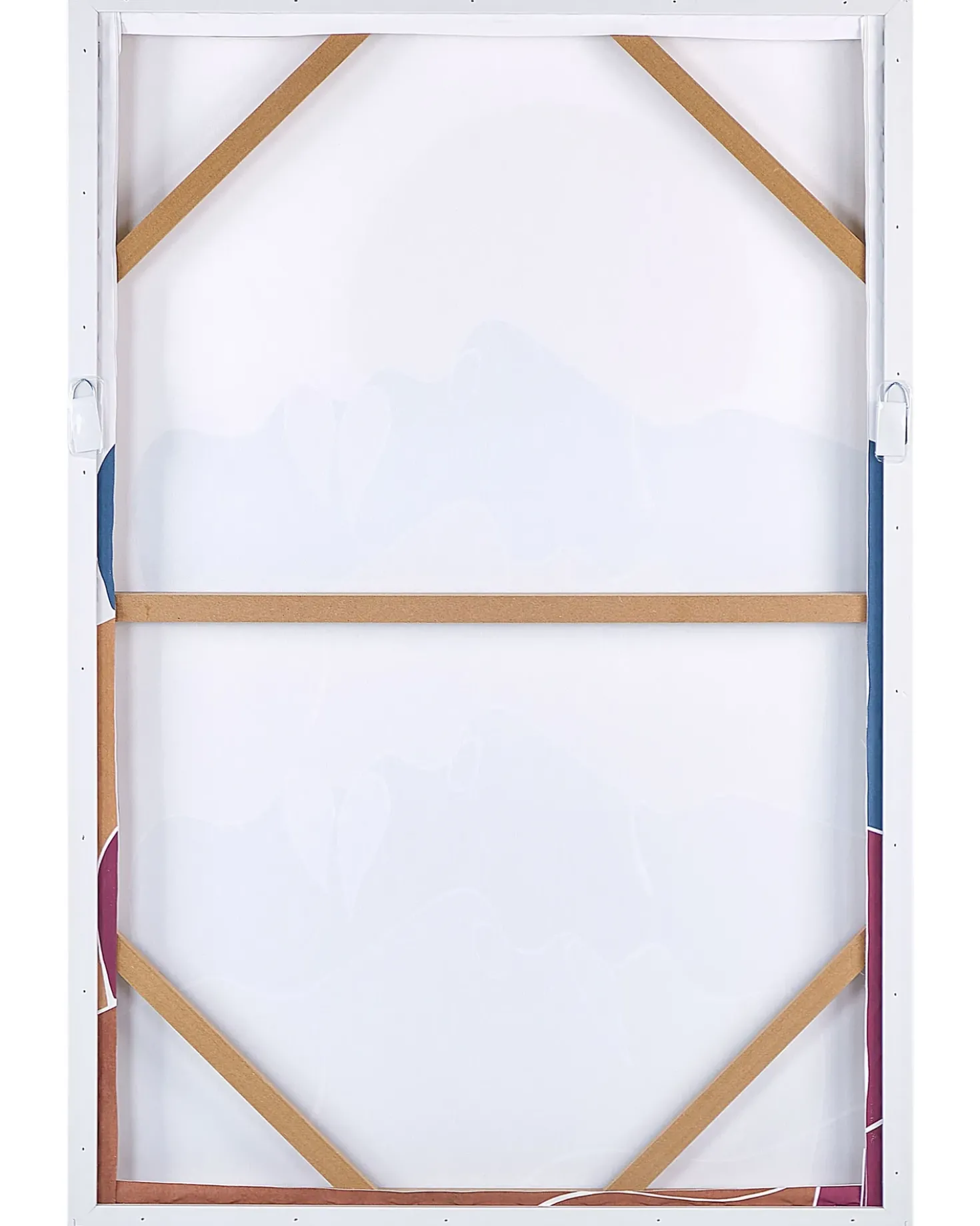 Stampa su tela FASANO Motivo femminile 63 x 93 cm Multicolore