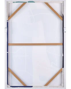 Stampa su tela FRISA Motivo astratto 63 x 99 cm Multicolore