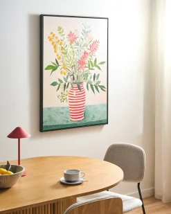 Stampa su tela WEXFORD Motivo floreale Multicolore