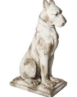 Statua da giardino CAPALBIO Cane Beige