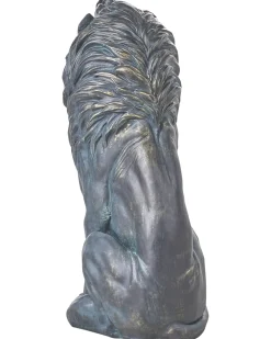 Statua da giardino DAKAR Leone Marrone