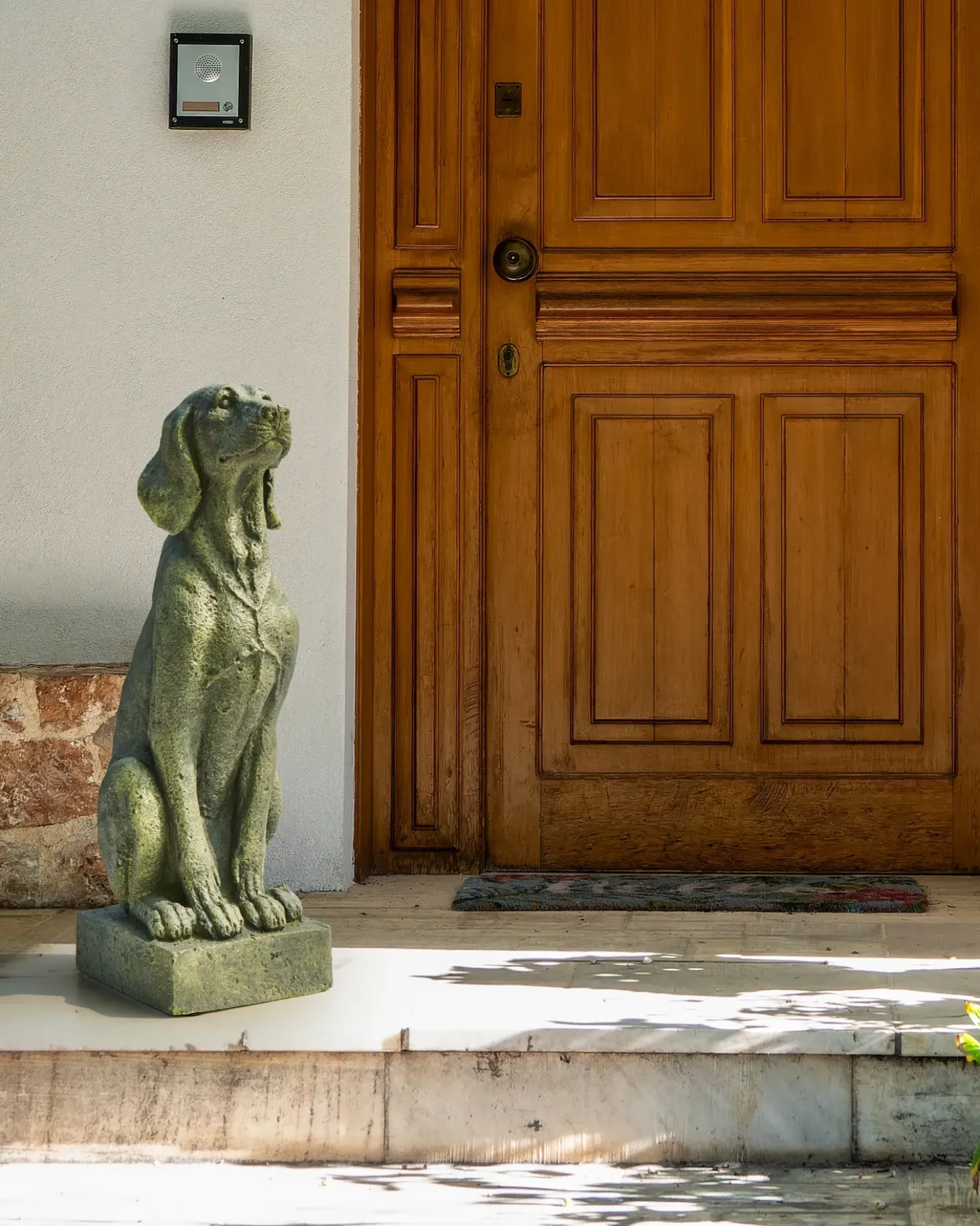 Statua da giardino NAIROBI Cane Verde