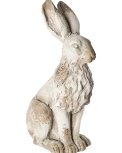 Statua da giardino NEIVE Lepre Beige