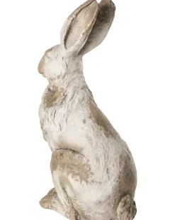 Statua da giardino NEIVE Lepre Beige