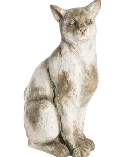 Statua da giardino OFFIDA Gatto Beige